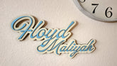 Artisanal Personalized Wooden Name Sign